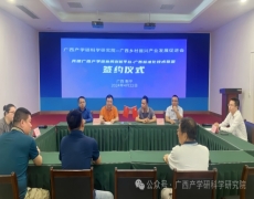 4月22日  我院与广西乡村振兴产业发展促进会、武汉理工大学南宁研究院、广西电子商务企业联合会签约共建广西产学研协同创新平台