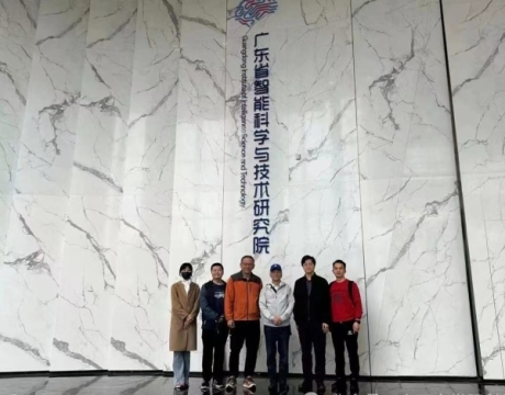 2月6日  陈世卿院士参观访问广东省智能科学与技术研究院