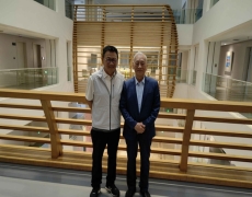 6月2日   院士访问西安欧亚学院，与胡建波董事长共话AI教育合作新篇章